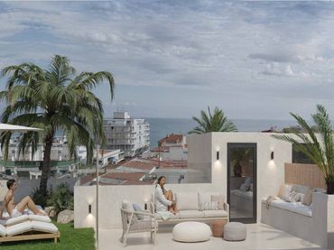 Apartament amb balcó en venda a Playa del Cura