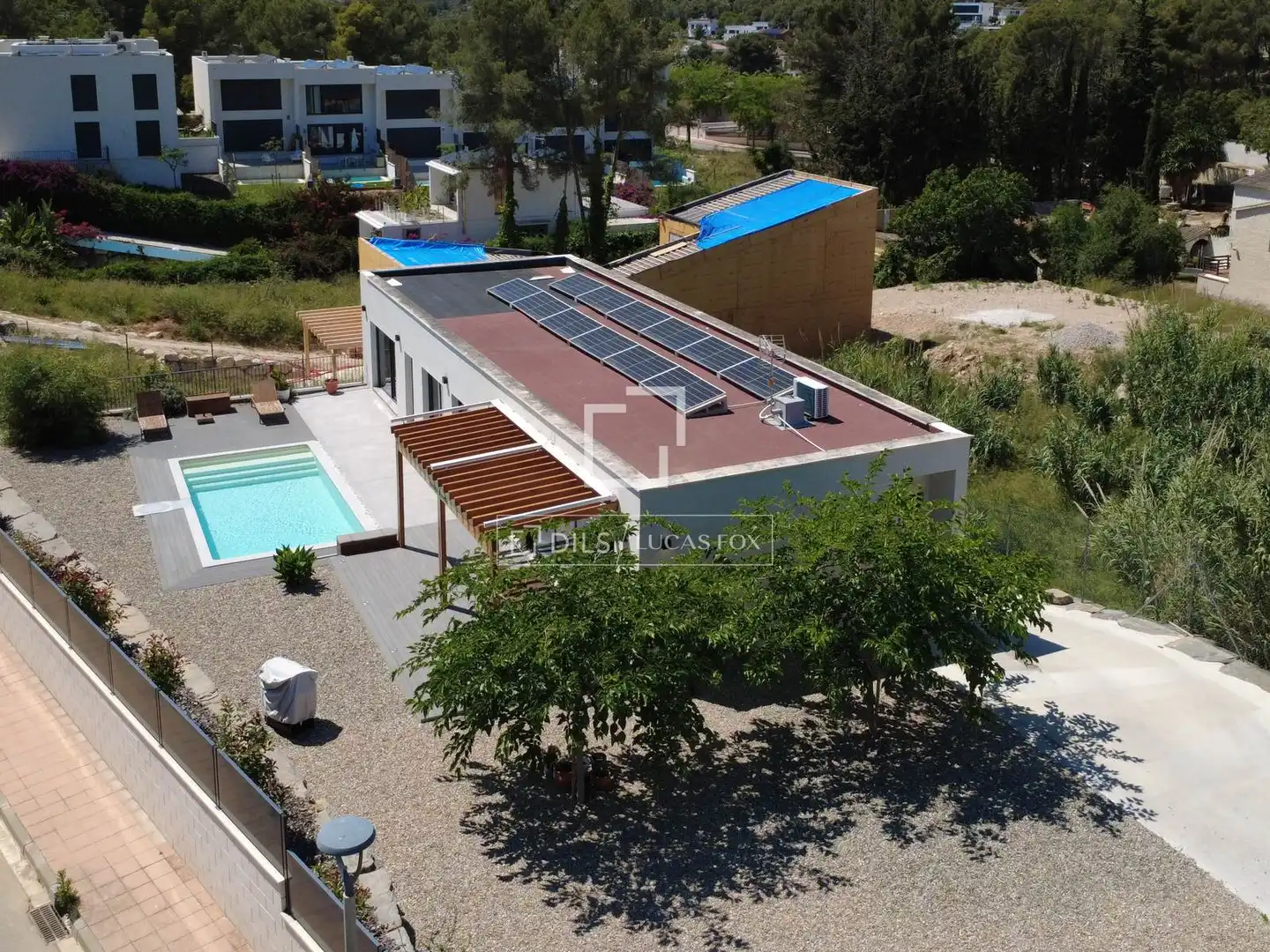 Terrassa de Casa o xalet en venda en Sant Pere de Ribes amb Aire condicionat, Calefacció i Jardí privat
