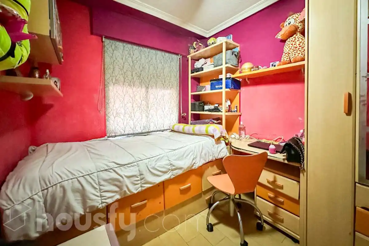Bedroom of Flat for sale in Móstoles  with Air Conditioner, Terrace and Storage room