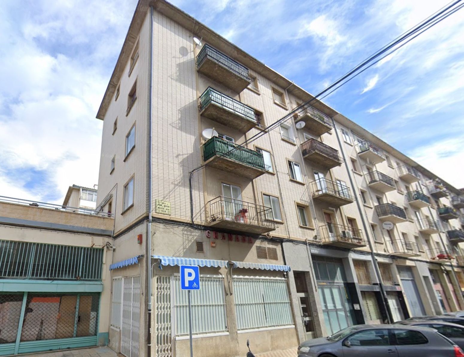 Exterior view of Flat for sale in  Pamplona / Iruña  with Parquet flooring and Balcony