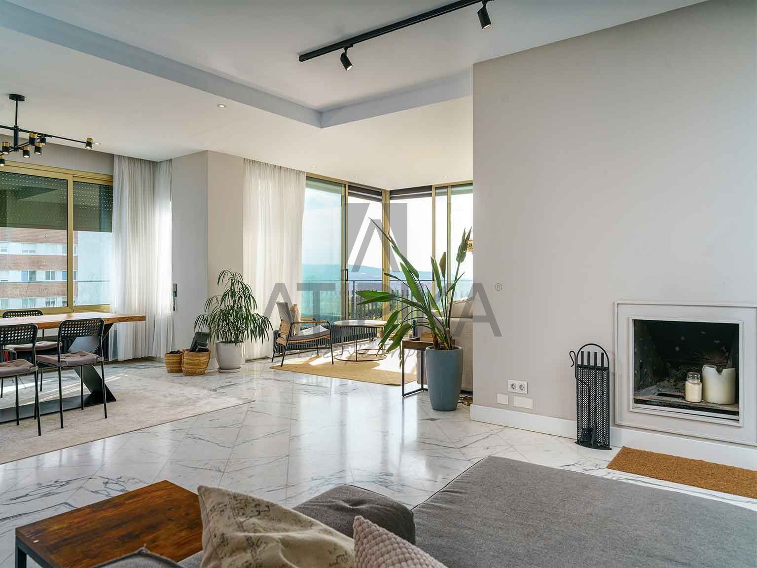 Sala d'estar de Pis en venda en  Barcelona Capital amb Aire condicionat, Calefacció i Traster