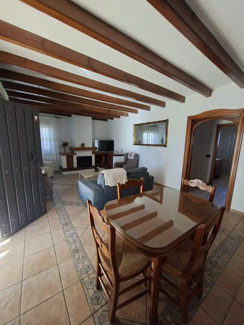 Sala de estar de Casa o chalet de alquiler en Alhaurín El Grande con Aire acondicionado, Jardín privado y Terraza