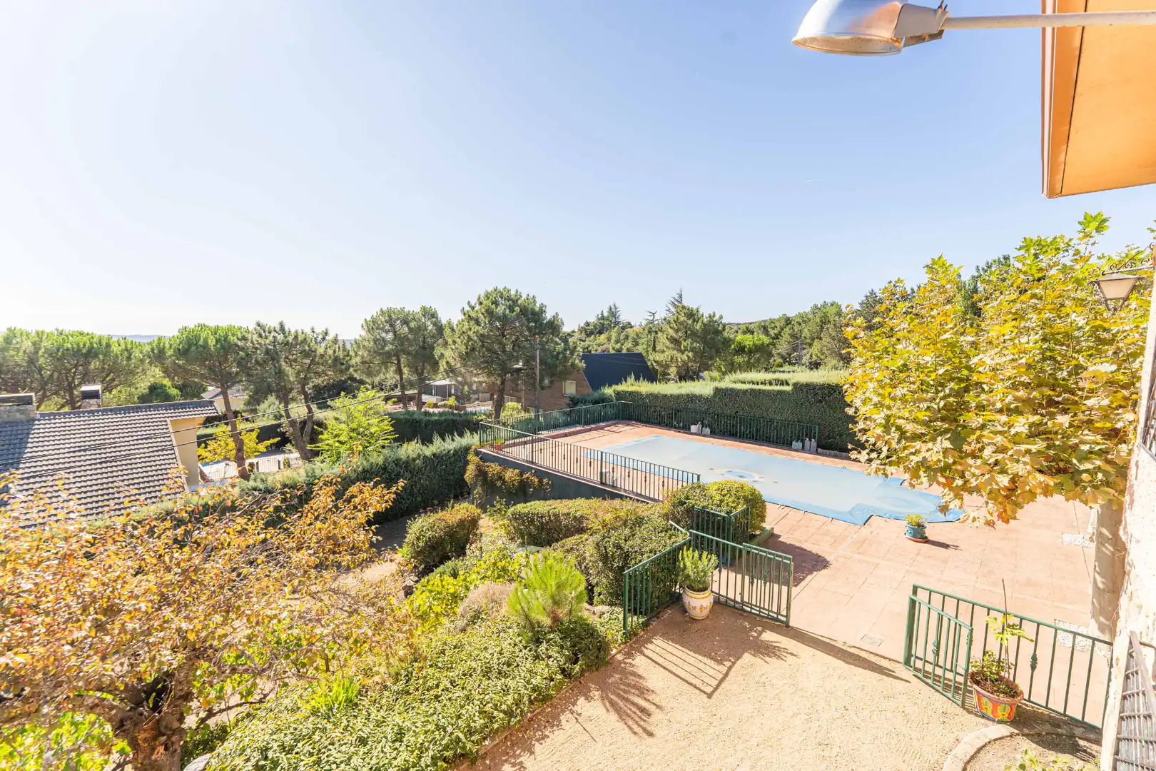 Garden of Houses for sale in Guadarrama  with Air Conditioner, Heating and Private garden