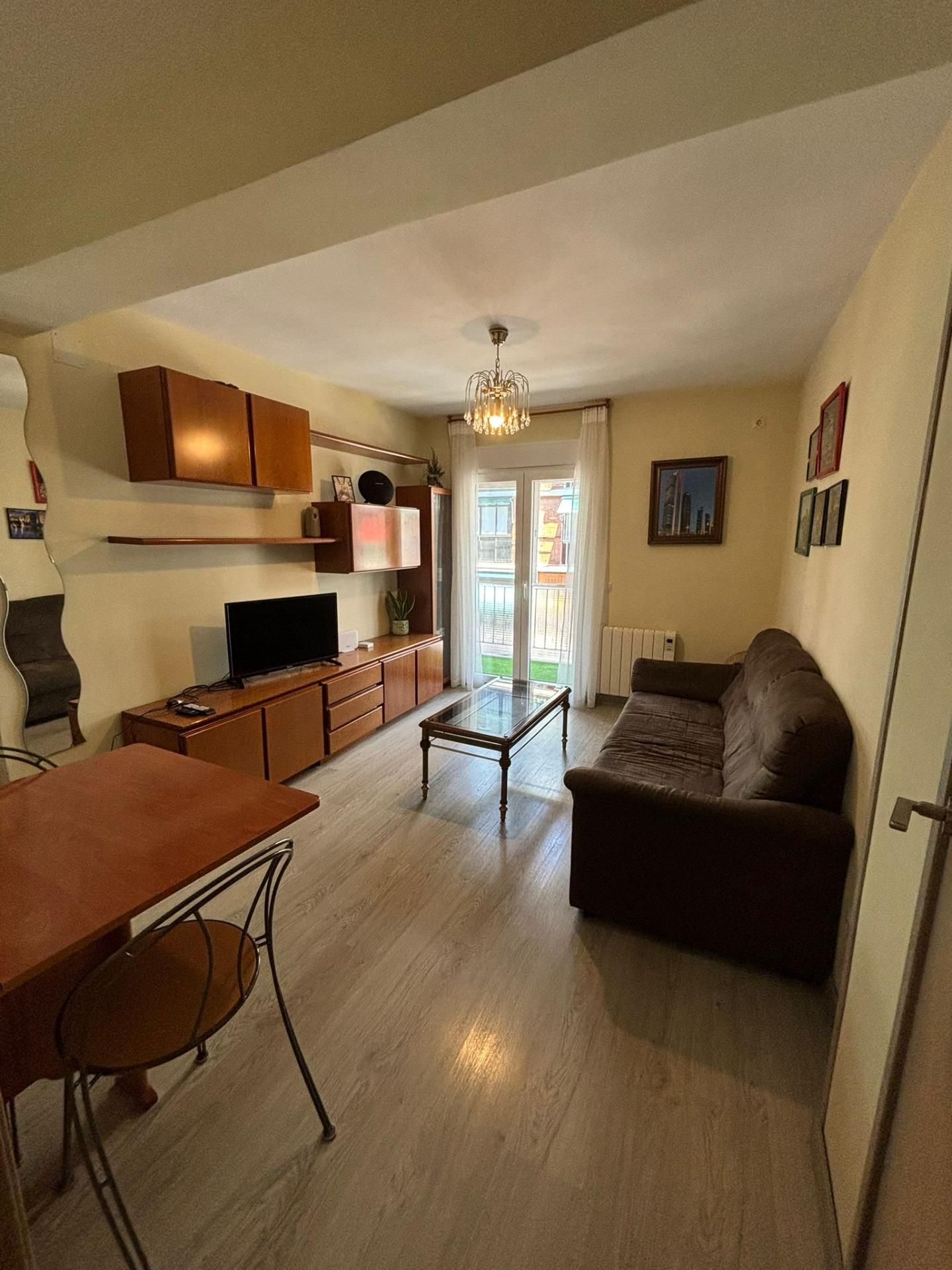 Living room of Flat to rent in  Madrid Capital  with Heating and Terrace