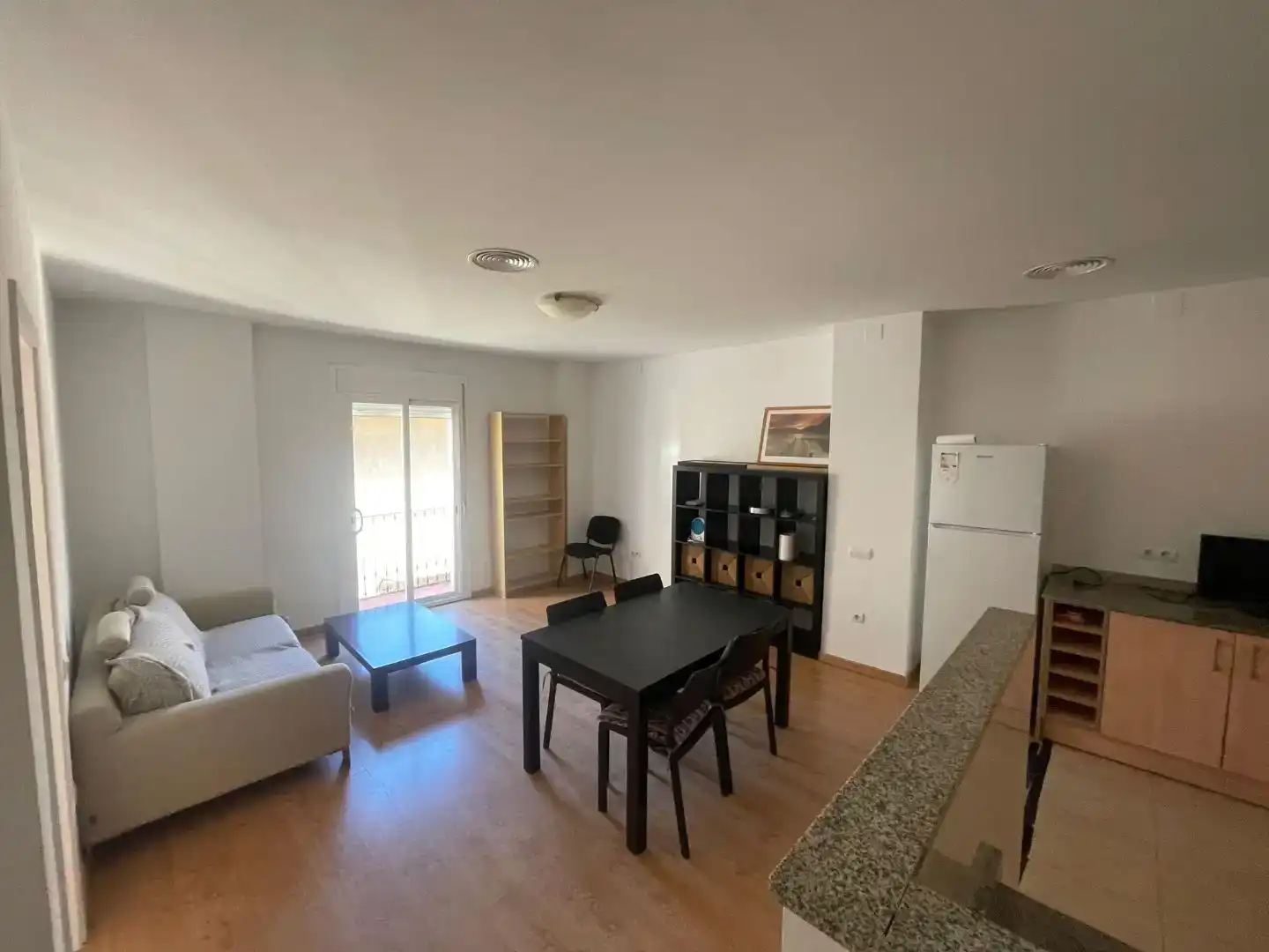 Sala d'estar de Pis per a compartir en Tortosa amb Aire condicionat, Parquet i Moblat