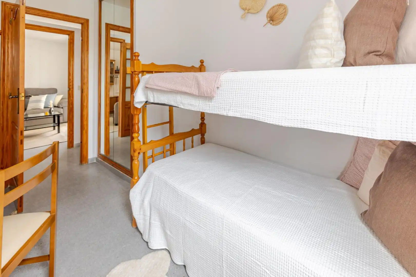 Bedroom of Flat for sale in Gandia  with Air Conditioner, Heating and Terrace