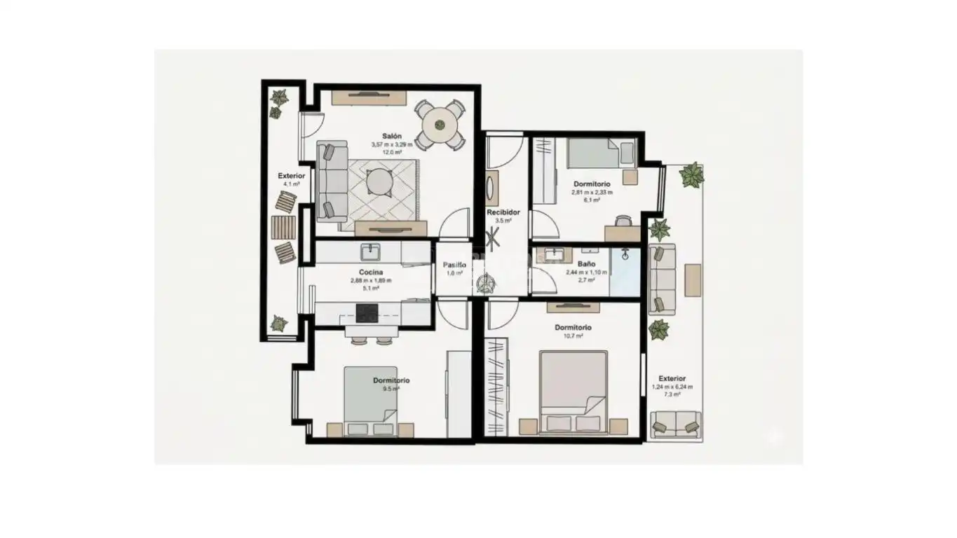 Piso en venta en Leganés con Calefacción