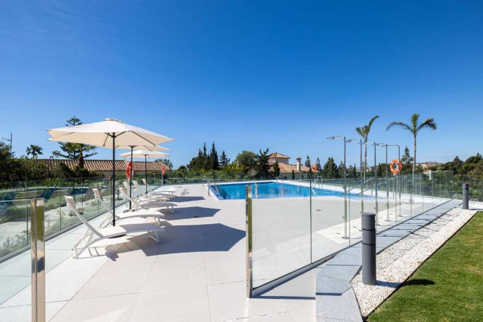 Swimming pool of Apartment to share in Mijas  with Terrace