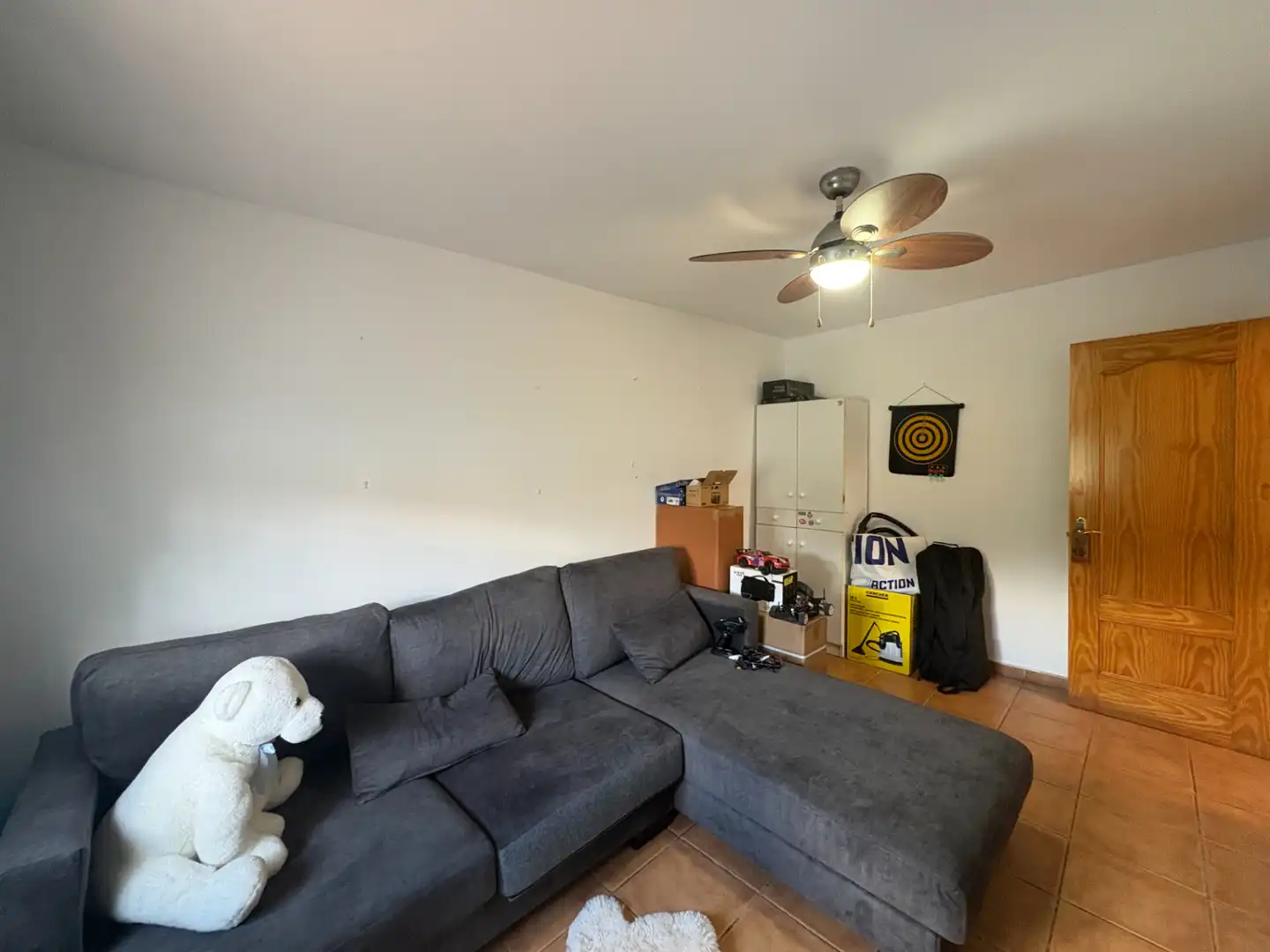 Sala d'estar de Casa o xalet en venda en Sant Joan de Moró amb Aire condicionat, Jardí privat i Terrassa