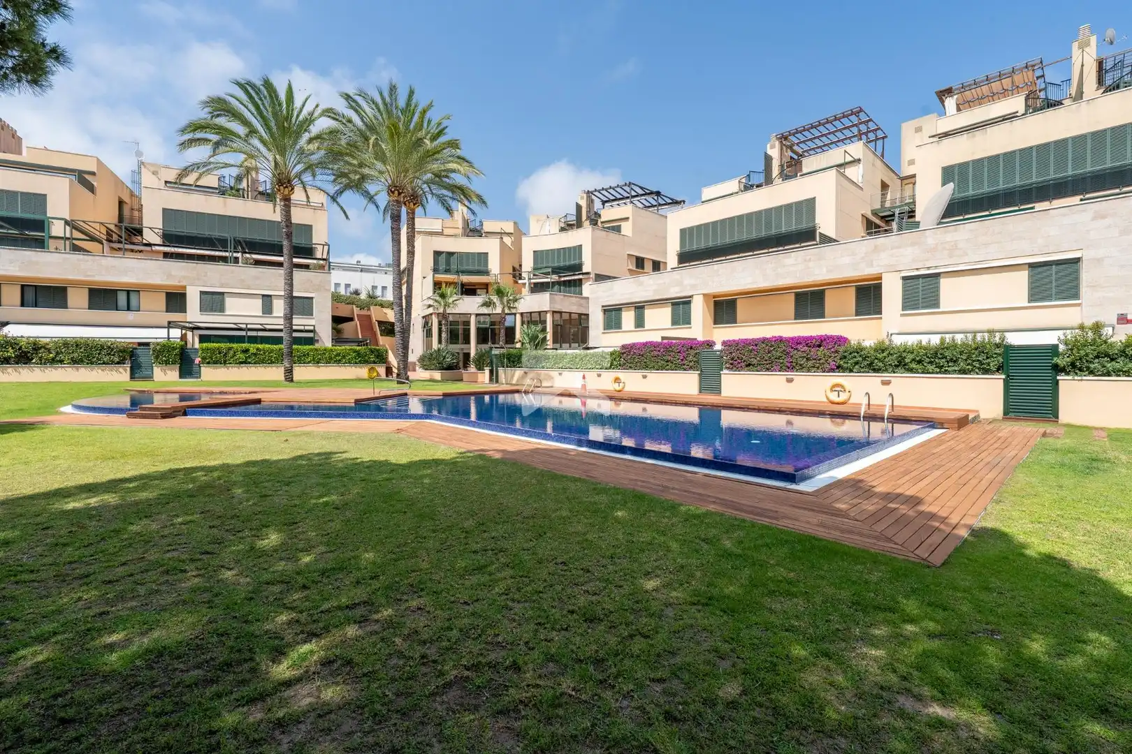 Garden of Duplexes for sale in Torredembarra  with Air Conditioner, Heating and Private garden