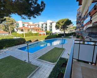Swimming pool of Apartment for sale in Torredembarra  with Air Conditioner, Heating and Parquet flooring