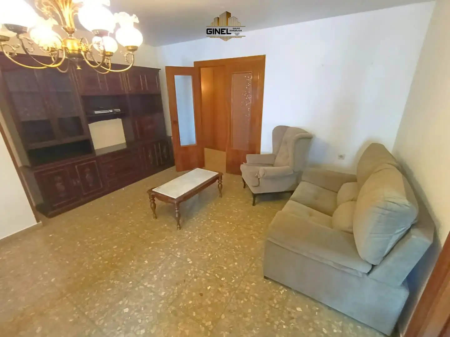 Sala de estar de Piso en venta en Jaén con Aire acondicionado, Calefacción y Terraza