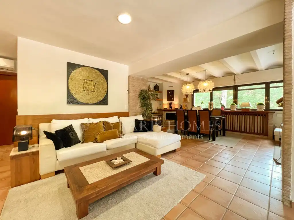 Living room of Houses for sale in Dénia  with Air Conditioner, Private garden and Terrace