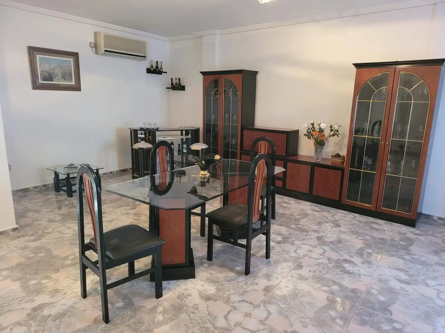 Dining room of Flat for sale in Murcia  with Air Conditioner, Private garden and Storage room