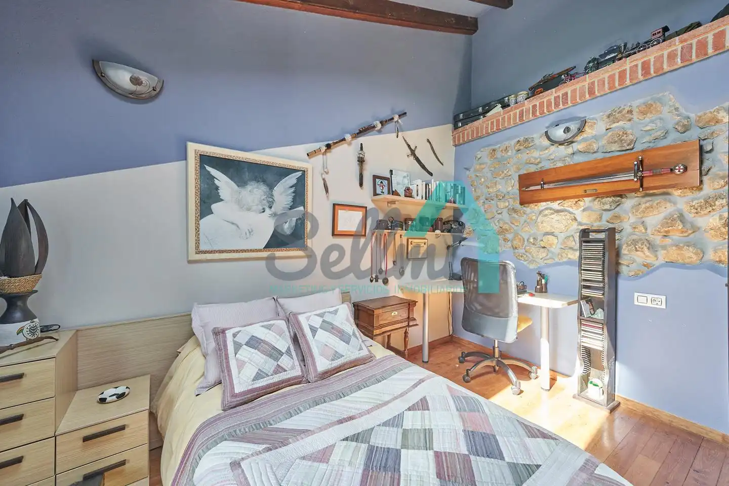 Habitación de Casa o chalet en venta en Siero con Calefacción, Jardín privado y Parquet