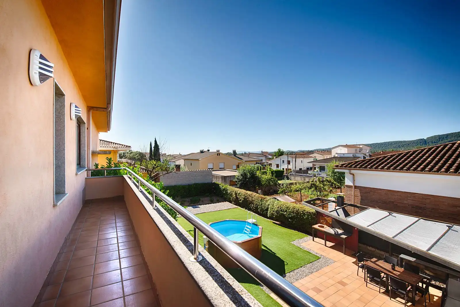 Terraza de Casa o chalet en venta en Porqueres con Calefacción, Jardín privado y Parquet