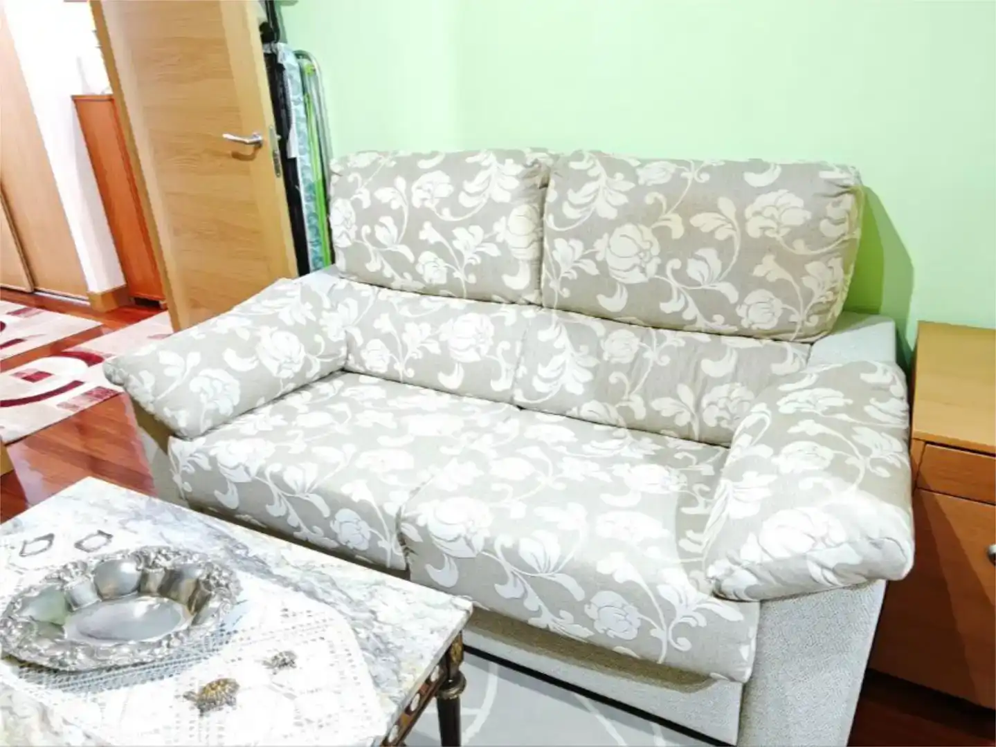 Sala de estar de Piso en venta en Santurtzi  con Balcón