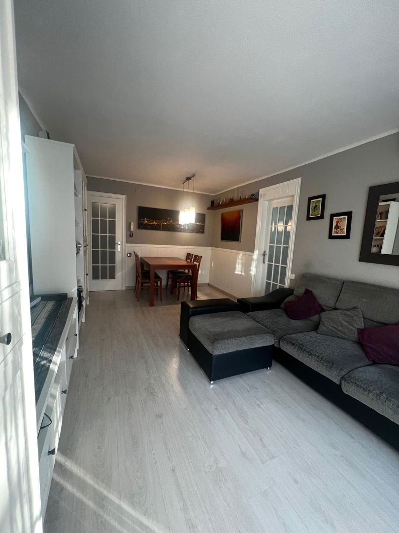 Wohnzimmer von Wohnung zum Verkauf in Terrassa mit Klimaanlage, Heizung und Parkett