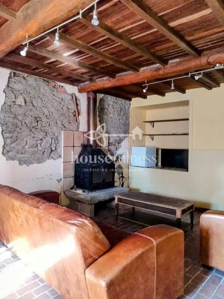 Living room of Houses for sale in As Somozas   with Heating, Private garden and Terrace