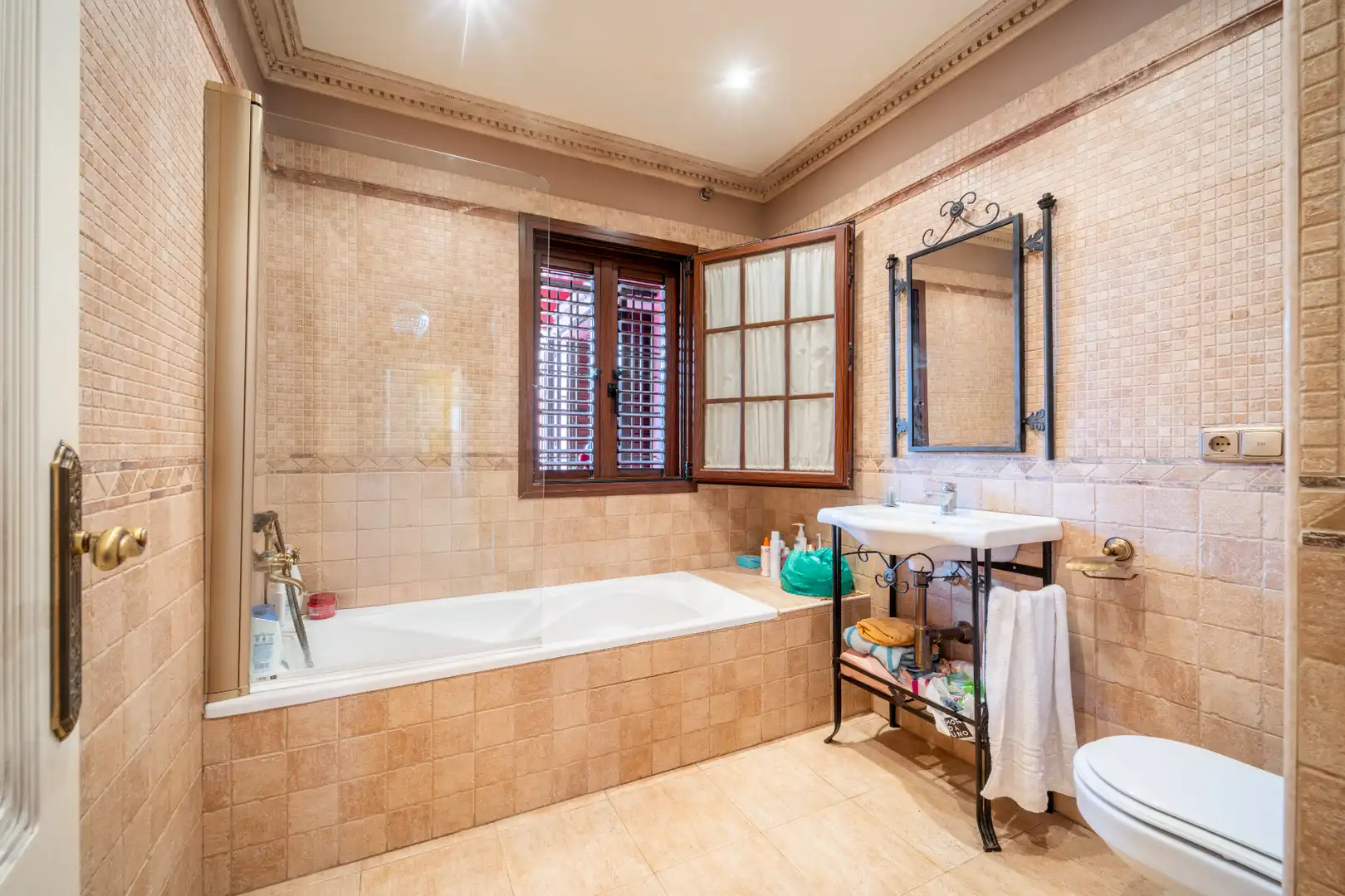 Baño de Casa o chalet en venta en Mijas con Aire acondicionado, Calefacción y Jardín privado