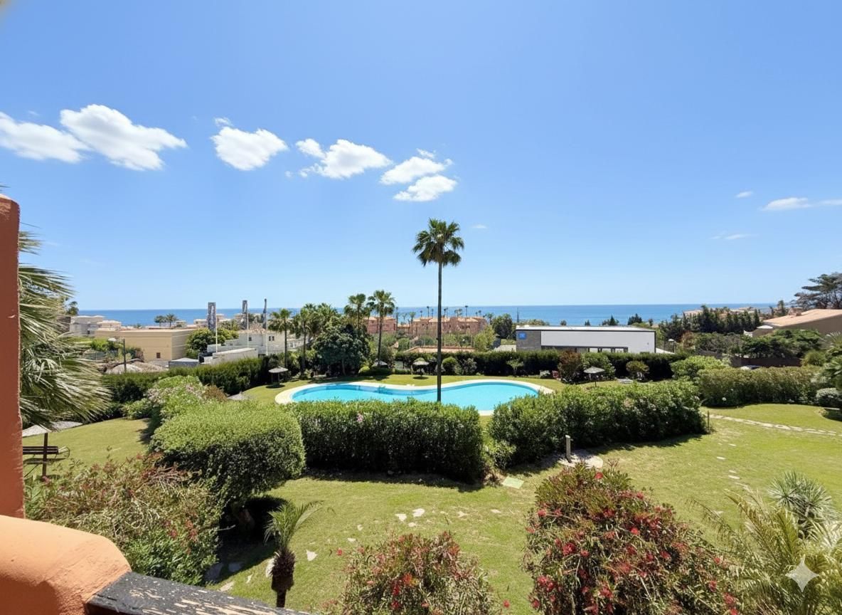 Jardín de Piso en venta en Estepona con Aire acondicionado, Calefacción y Terraza