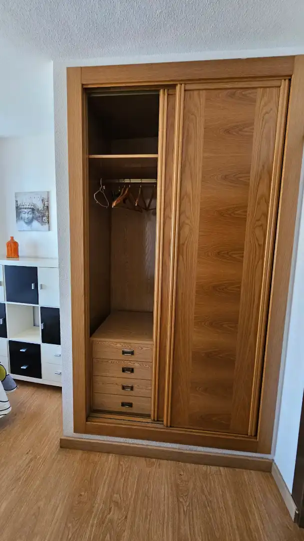 Bedroom of Flat for rent in El Campello  with Air Conditioner, Heating and Parquet flooring