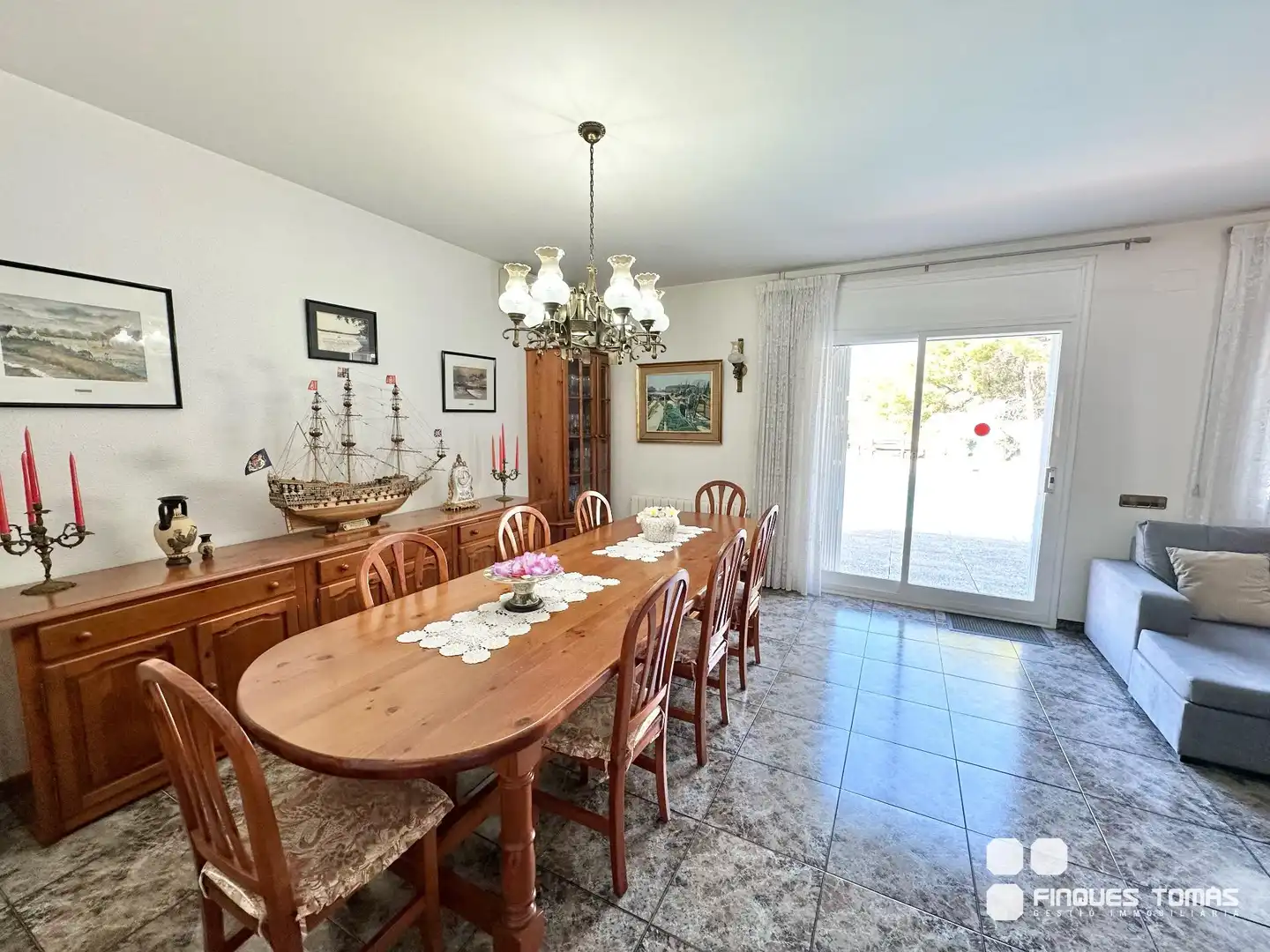 Dining room of Houses for sale in Calafell  with Heating, Private garden and Terrace