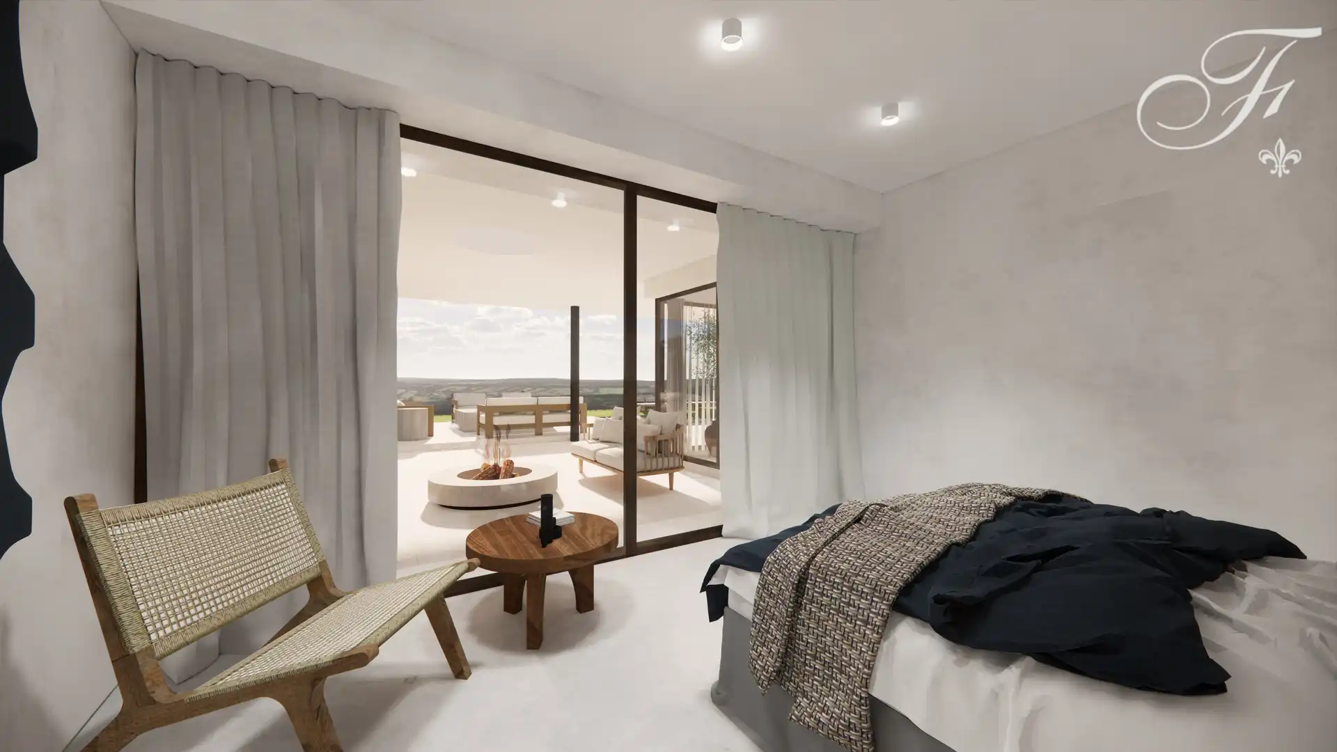 Habitación de Casa o chalet de alquiler en Sant Antoni de Portmany con Aire acondicionado, Jardín privado y Terraza