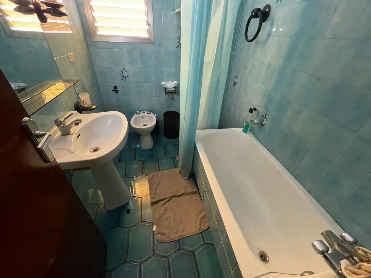 Baño de Piso de alquiler en Murcia con Amueblado, Horno y Lavadora