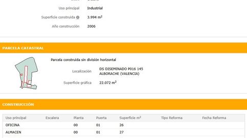 Foto 2 von Fabrikhallen zum Verkauf in Diseminado P016, 185, Alborache, Valencia