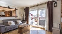 Living room of Attic for sale in  Madrid Capital  with Air Conditioner and Terrace