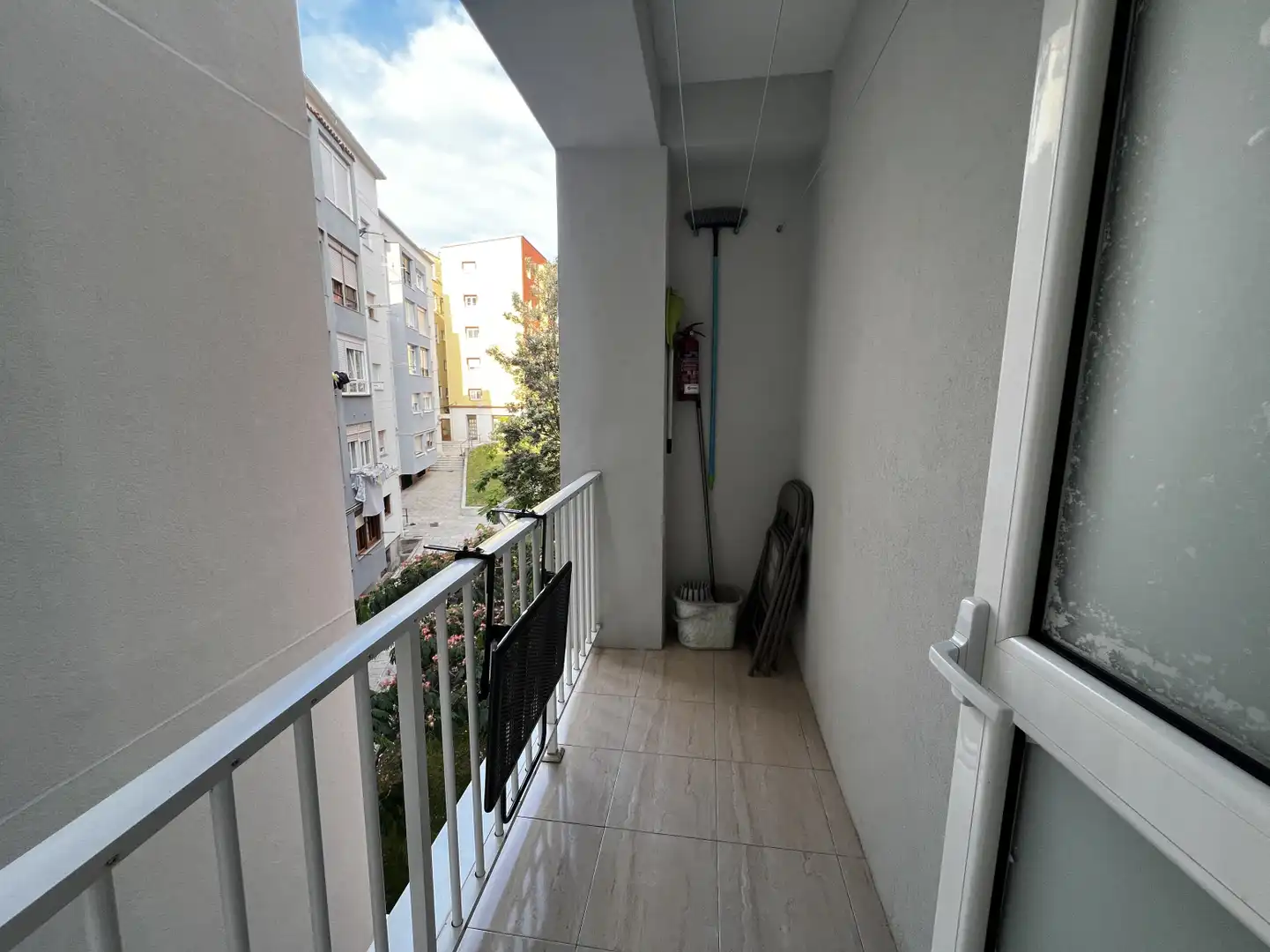 Balcony of Flat for rent in Santander  with Heating