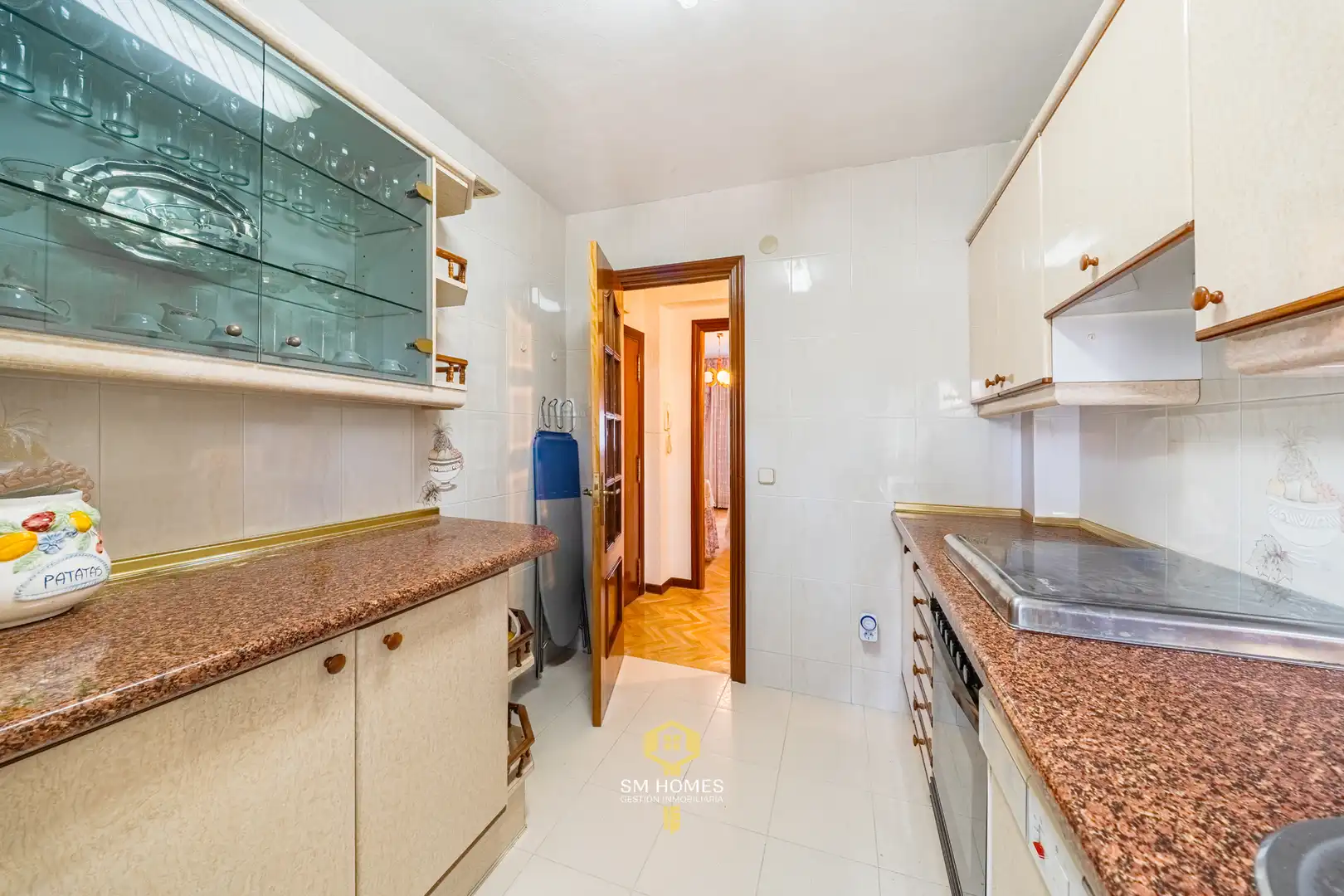 Küche von Wohnung zum Verkauf in Coslada mit Terrasse, Möbliert und Ofen