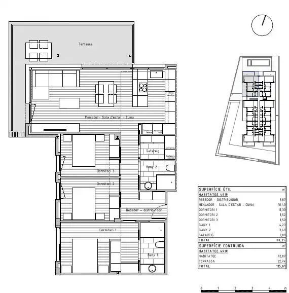 Àtic en venda a Calle COSTA DAURADA, 19, Cunit Residencial