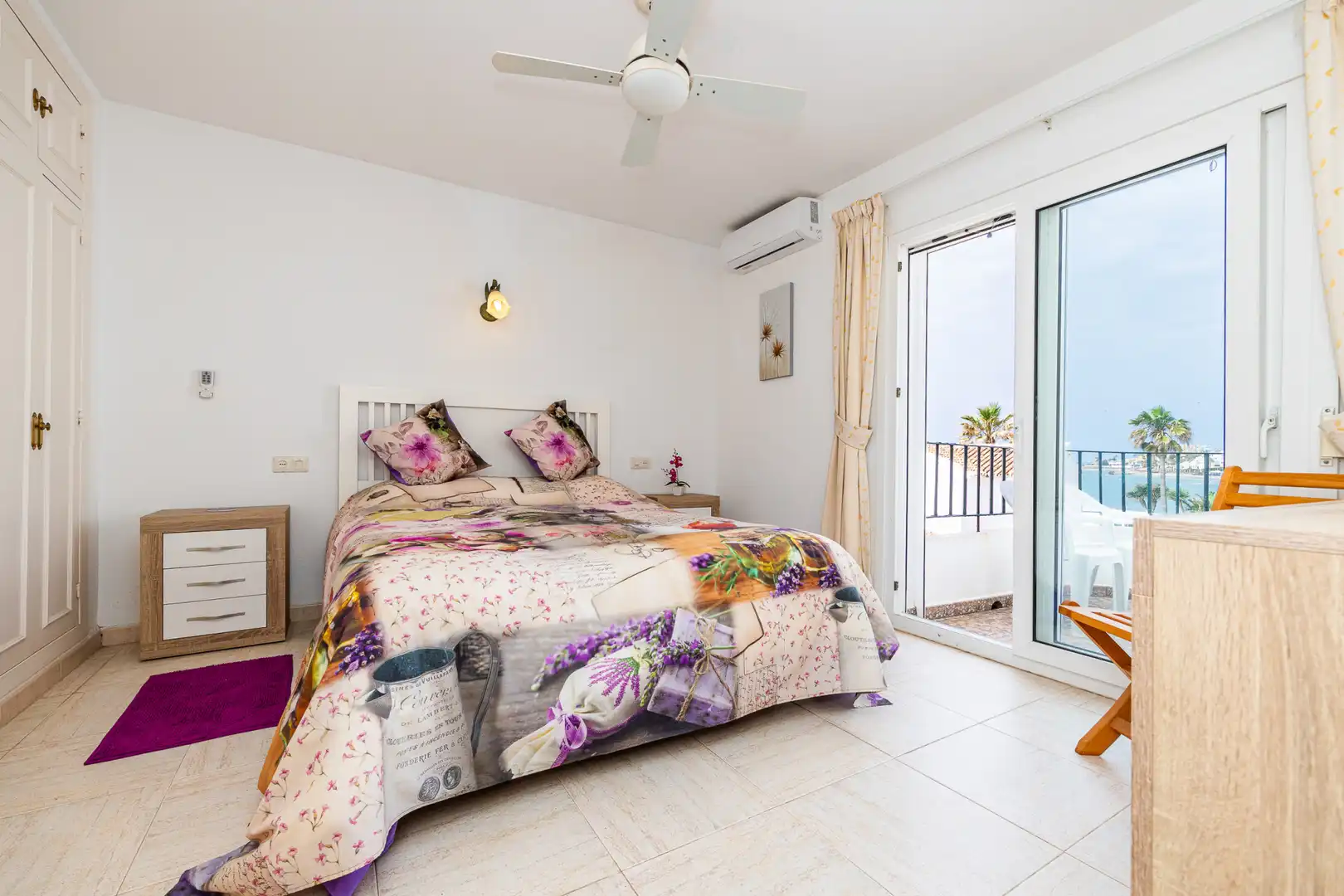Schlafzimmer von Einfamilien-Reihenhaus zum Verkauf in Mijas mit Klimaanlage, Terrasse und Schwimmbad