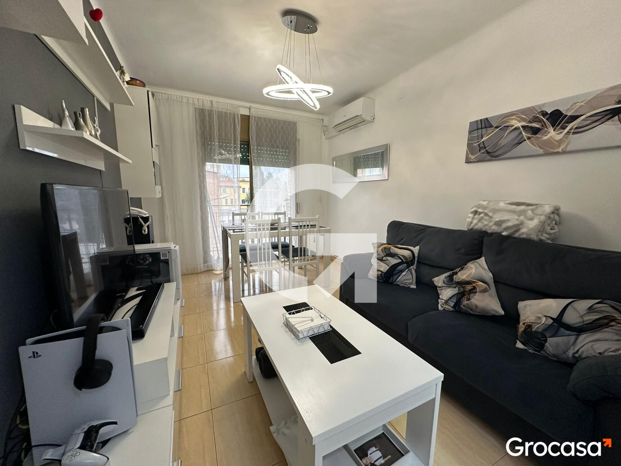 Sala d'estar de Pis en venda en Manresa amb Aire condicionat, Calefacció i Traster