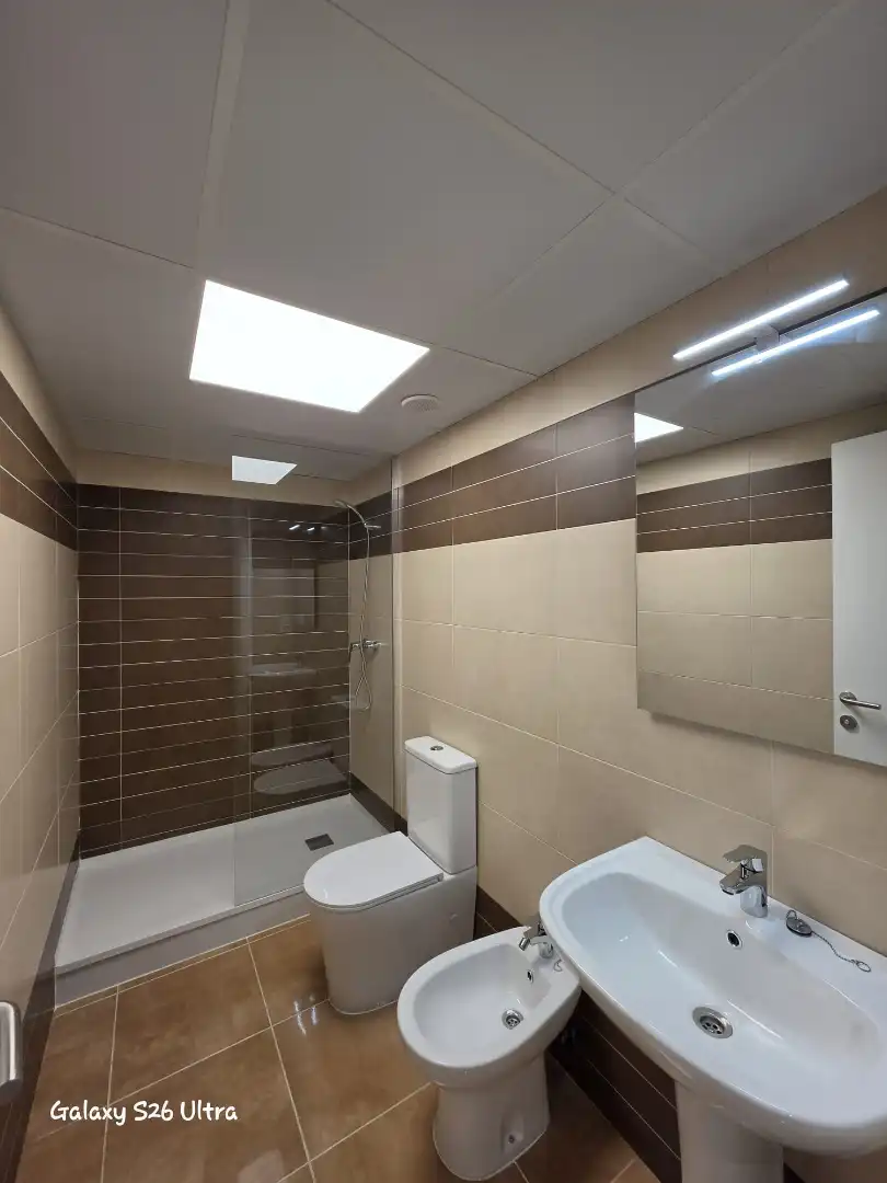 Badezimmer von Wohnung zur Miete in Vícar mit Möbliert, Balkon und Gemeinschaftspool