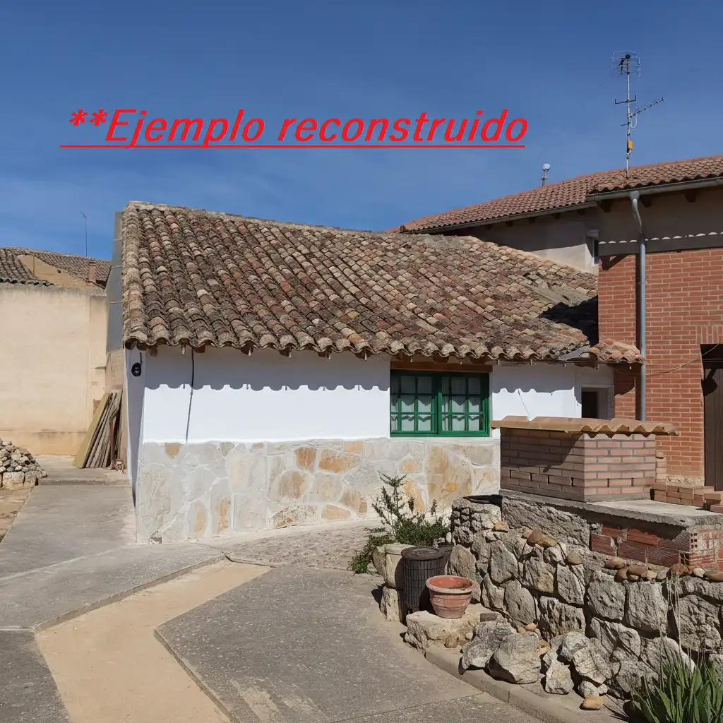 Vista exterior de Casa adosada en venta en Castromocho con Jardín privado, Terraza y Trastero