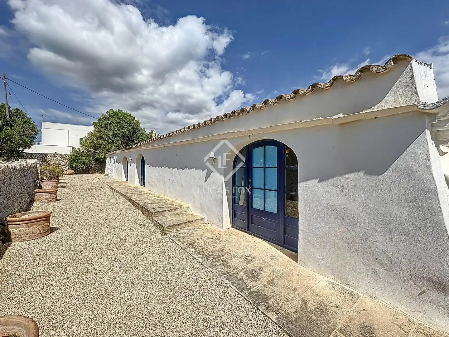 Vista exterior de Finca rústica en venta en Es Castell con Aire acondicionado, Calefacción y Jardín privado
