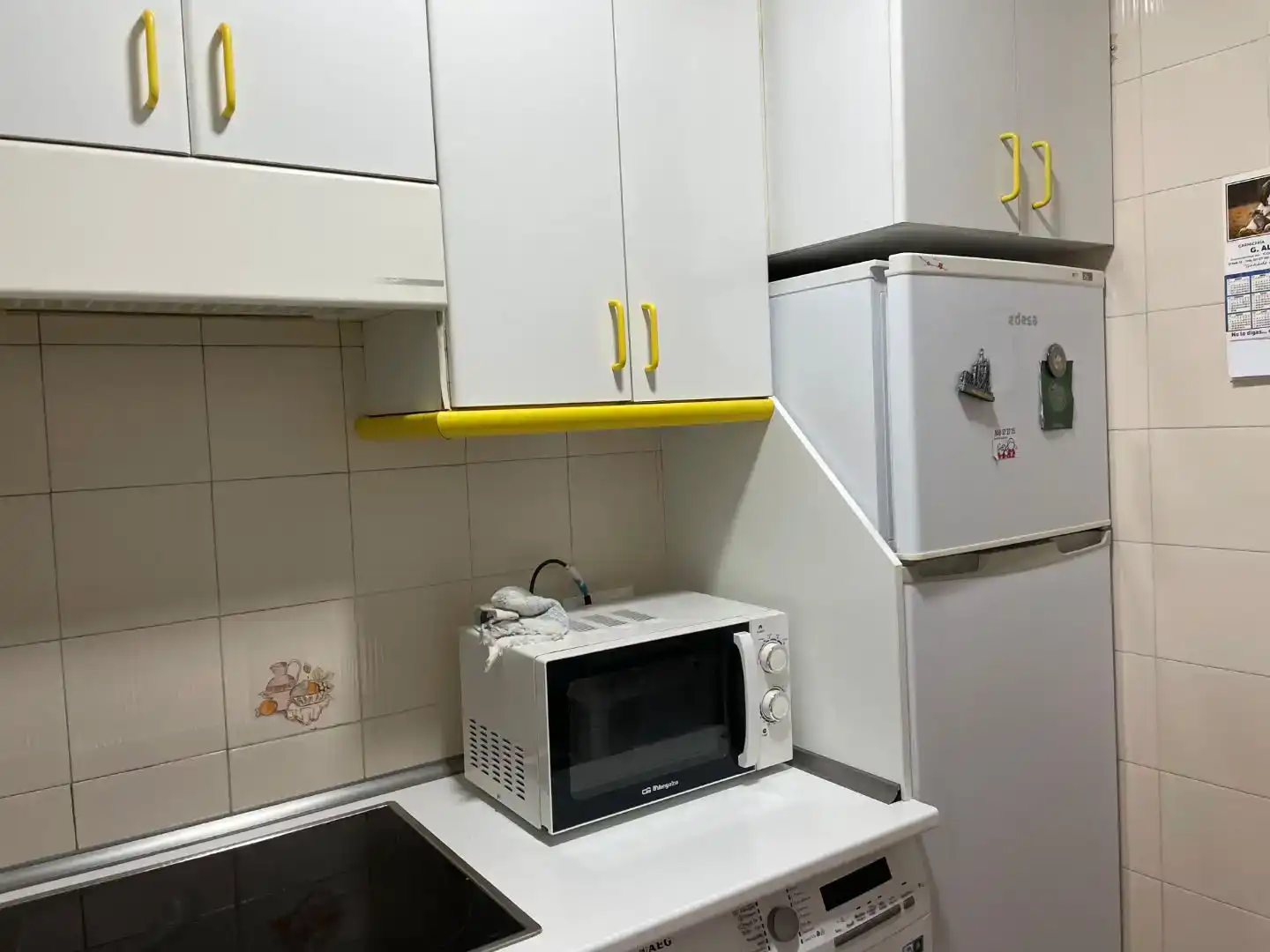 Küche von Wohnung zur Miete in Mozoncillo mit Möbliert und Balkon