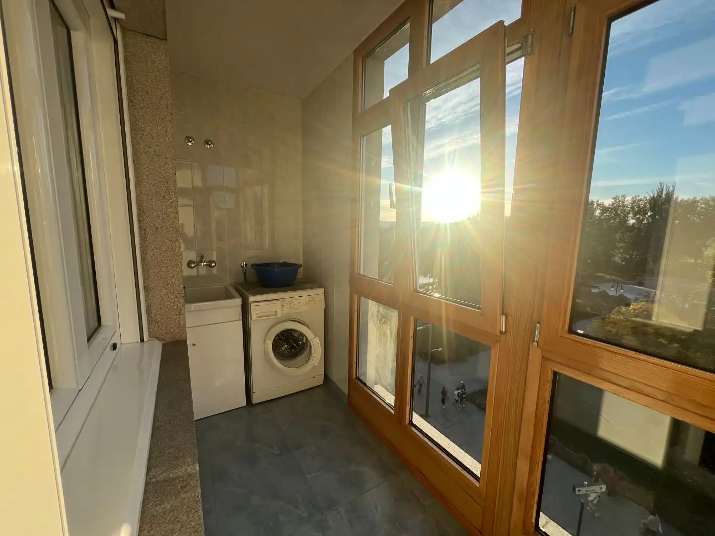 Balcony of Duplexes for sale in Monforte de Lemos  with Heating, Private garden and Parquet flooring