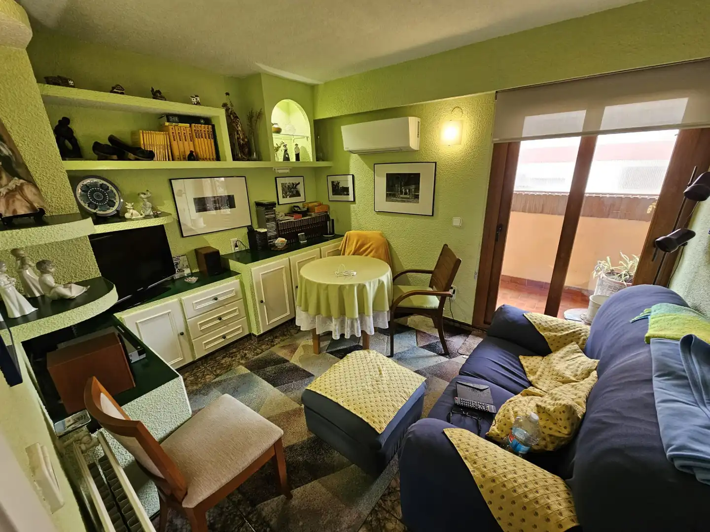 Wohnzimmer von Wohnung zum Verkauf in Valencia mit Balkon