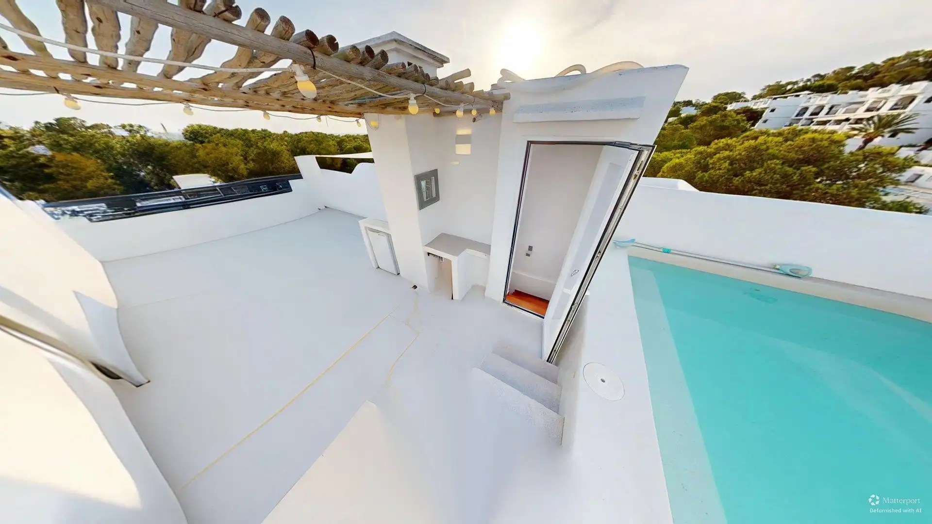 Piscina de Dúplex en venta en Sant Josep de sa Talaia con Aire acondicionado, Terraza y Piscina
