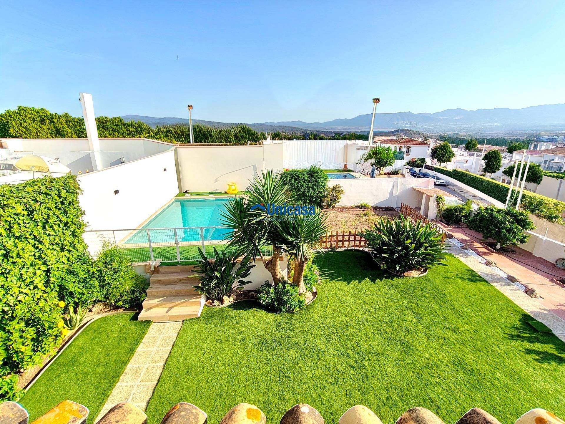 Swimming pool of House or chalet for sale in Málaga Capital  with Private garden, Terrace and Swimming Pool