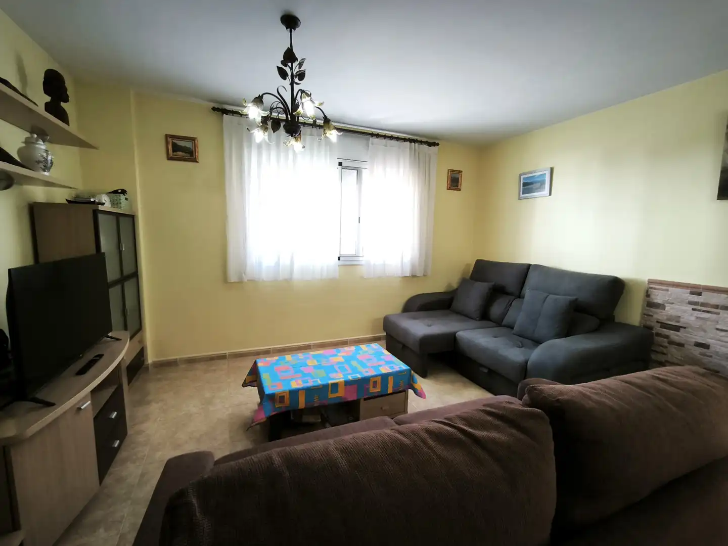 Living room of Apartments for sale in La Ràpita  with Air Conditioner, Storage room and Furnished