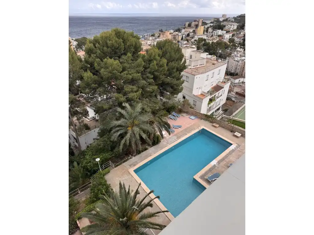 Piscina de Apartament de lloguer en  Palma de Mallorca amb Aire condicionat, Terrassa i Moblat