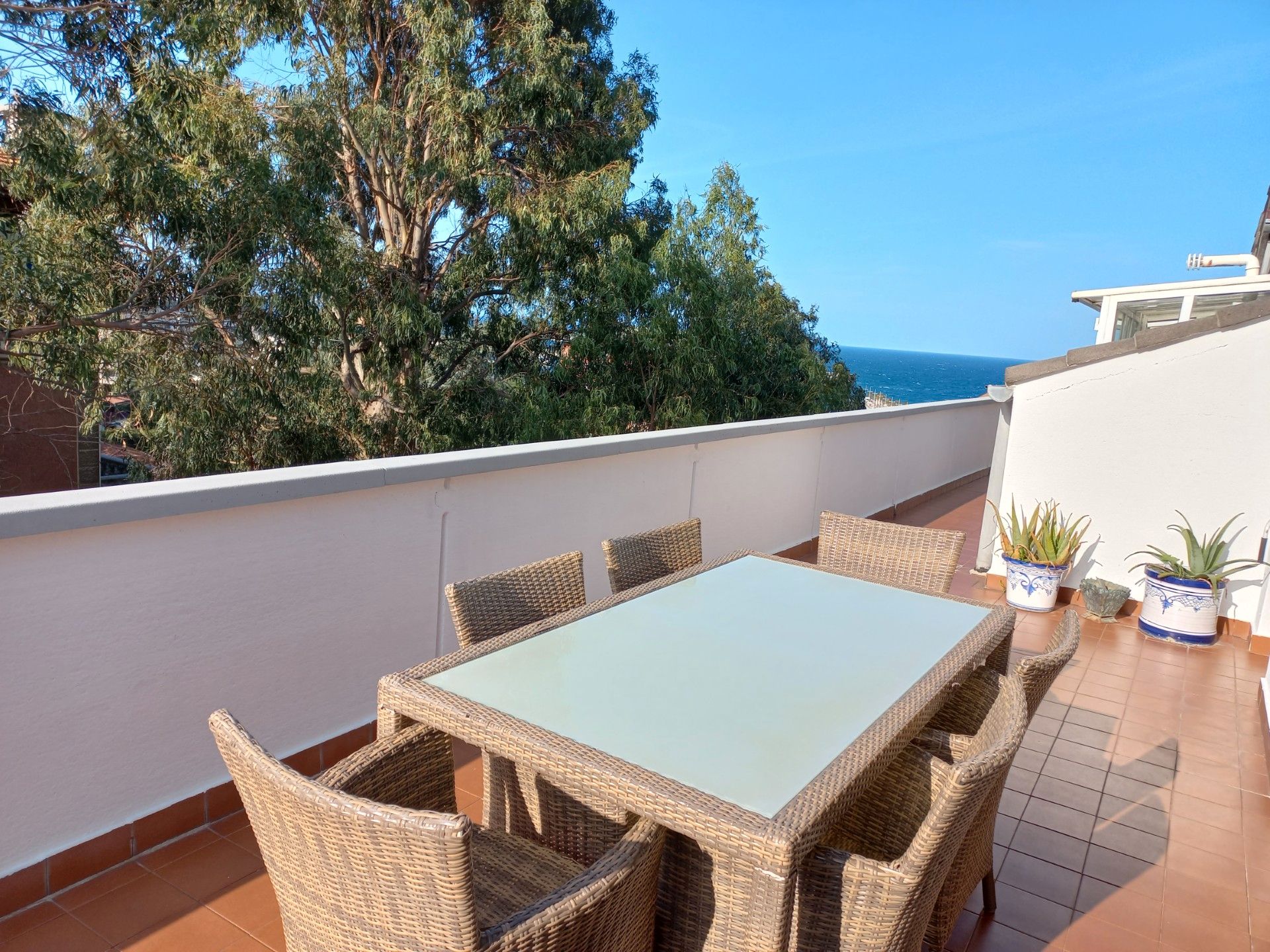 Terrace of Attic to rent in Castro-Urdiales  with Furnished