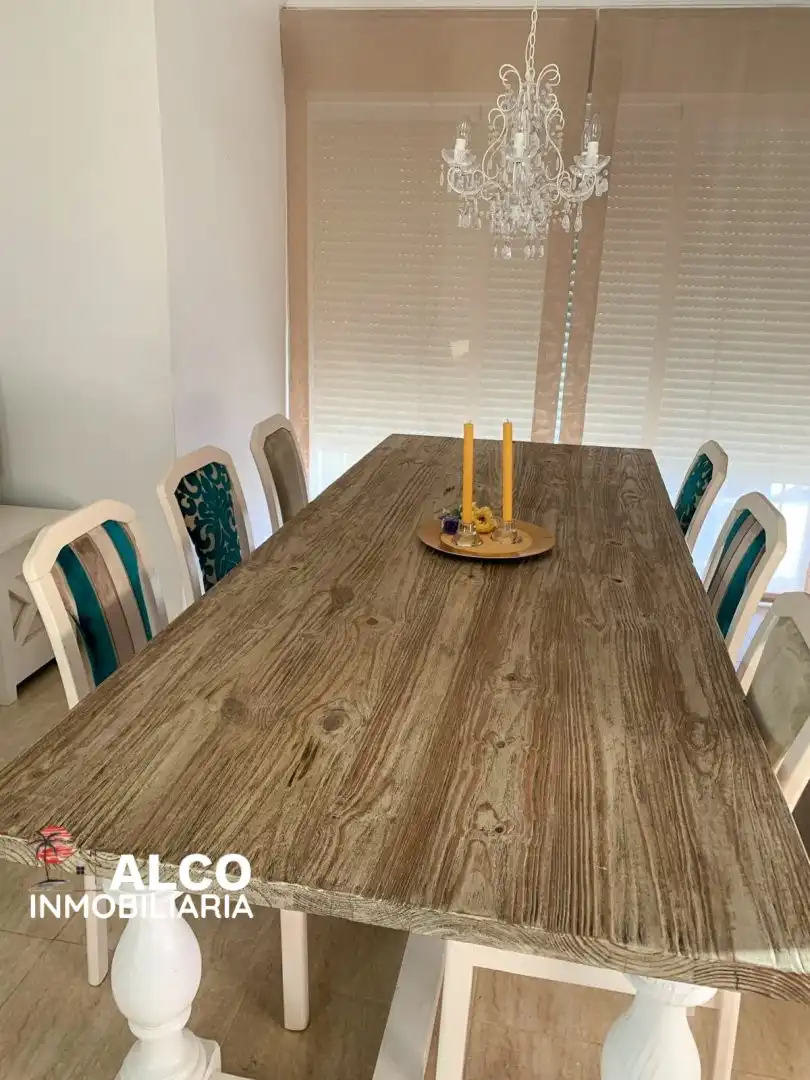 Dining room of Houses for sale in Torrox  with Terrace, Swimming Pool and Balcony