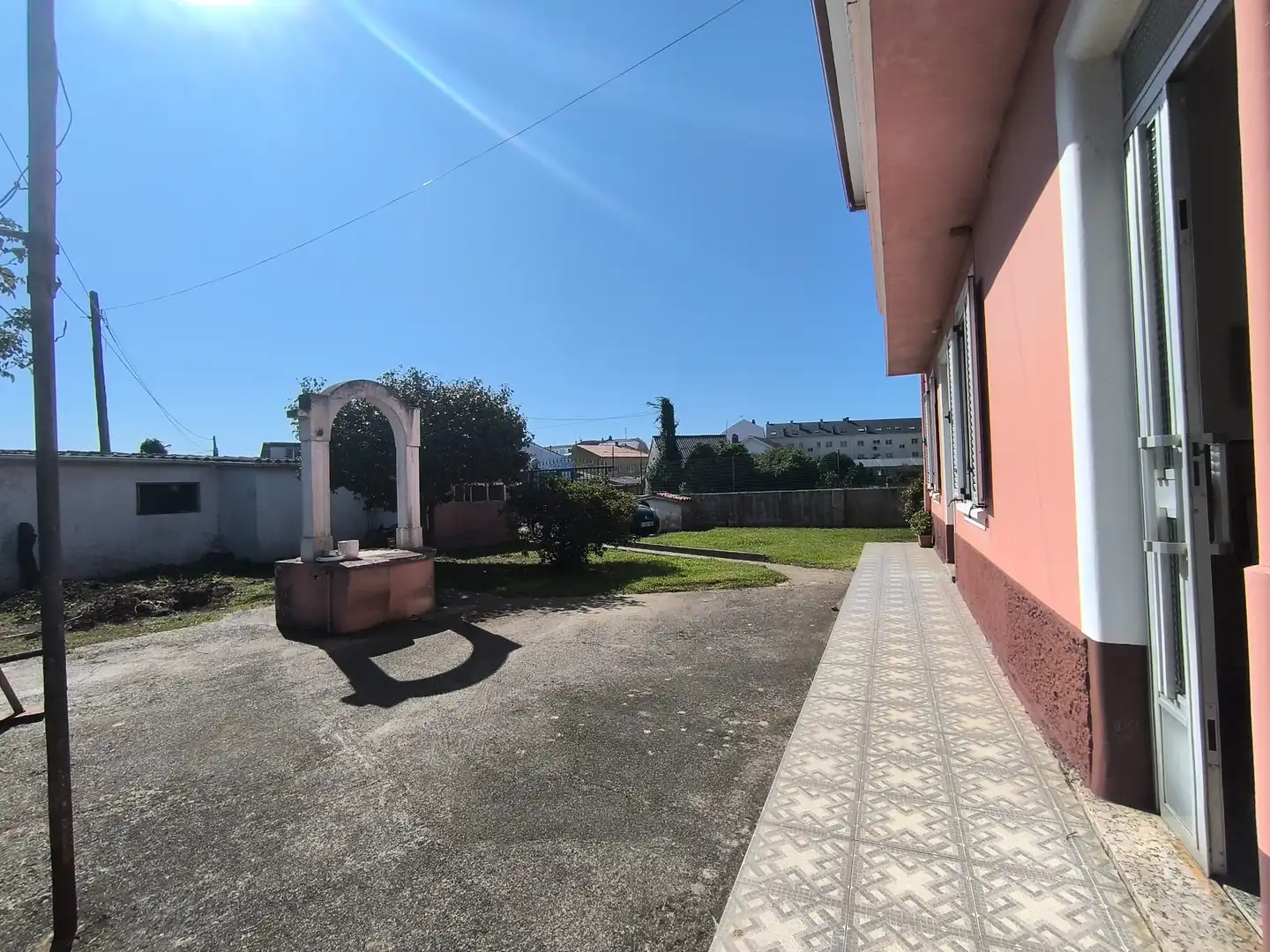 Garden of Houses for sale in Ferrol  with Heating, Private garden and Furnished