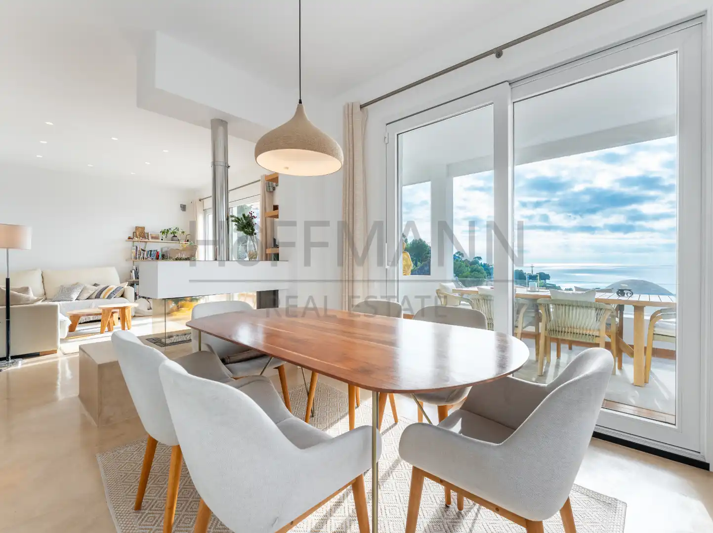 Comedor de Casa o chalet en venta en Sitges con Aire acondicionado, Calefacción y Jardín privado
